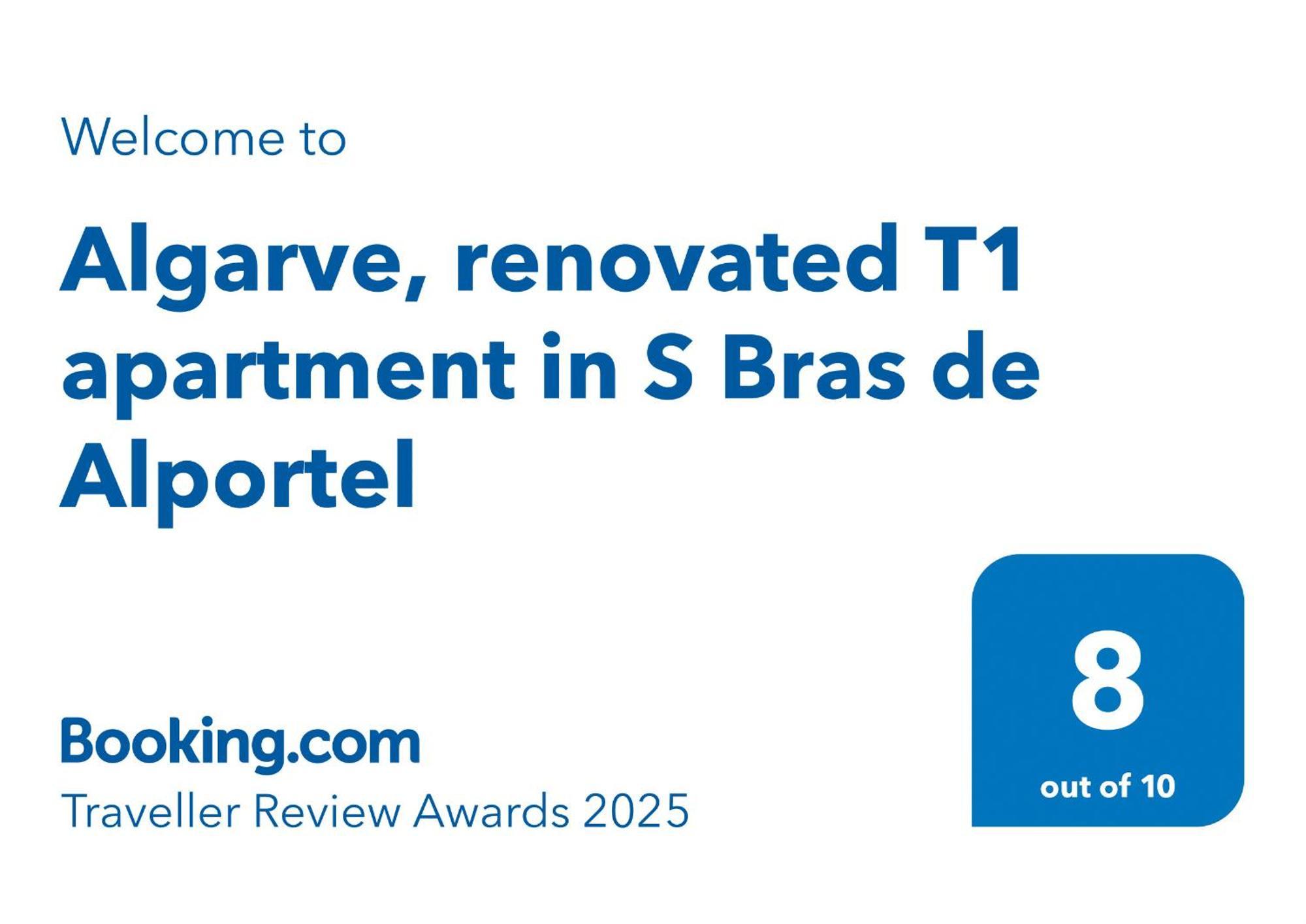 Algarve, Renovated T1 Apartment In S Bras De Alportel Сан-Браш-ди-Алпортел Экстерьер фото